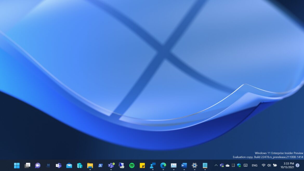 Given a try with Windows 11 Insider Preview Build 22478