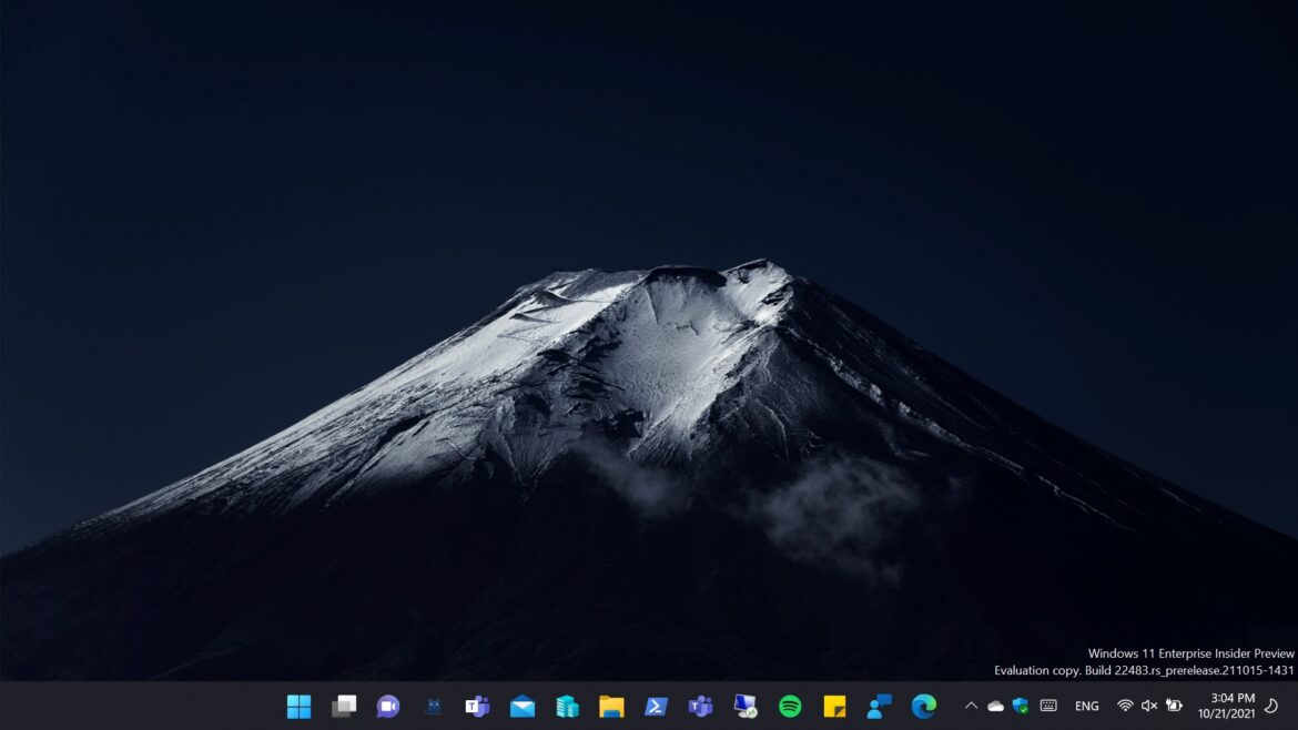 Given a try with Windows 11 Insider Preview Build 22483