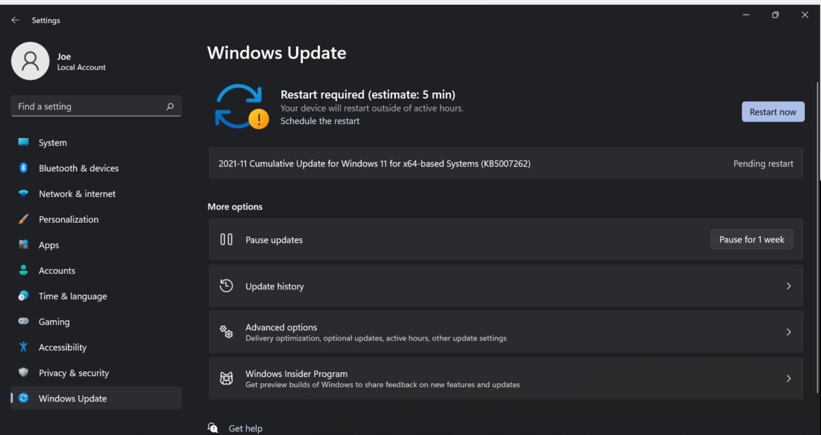 Windows 11 Build 22000.346 released to Beta and Release Preview Channels