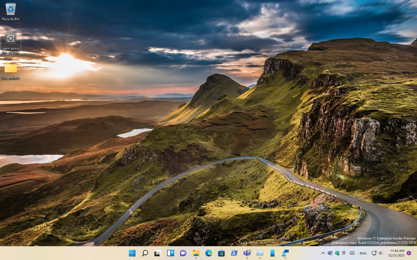 Given a try with Windows 11 Insider Preview Build 22523 - AugmaStudio
