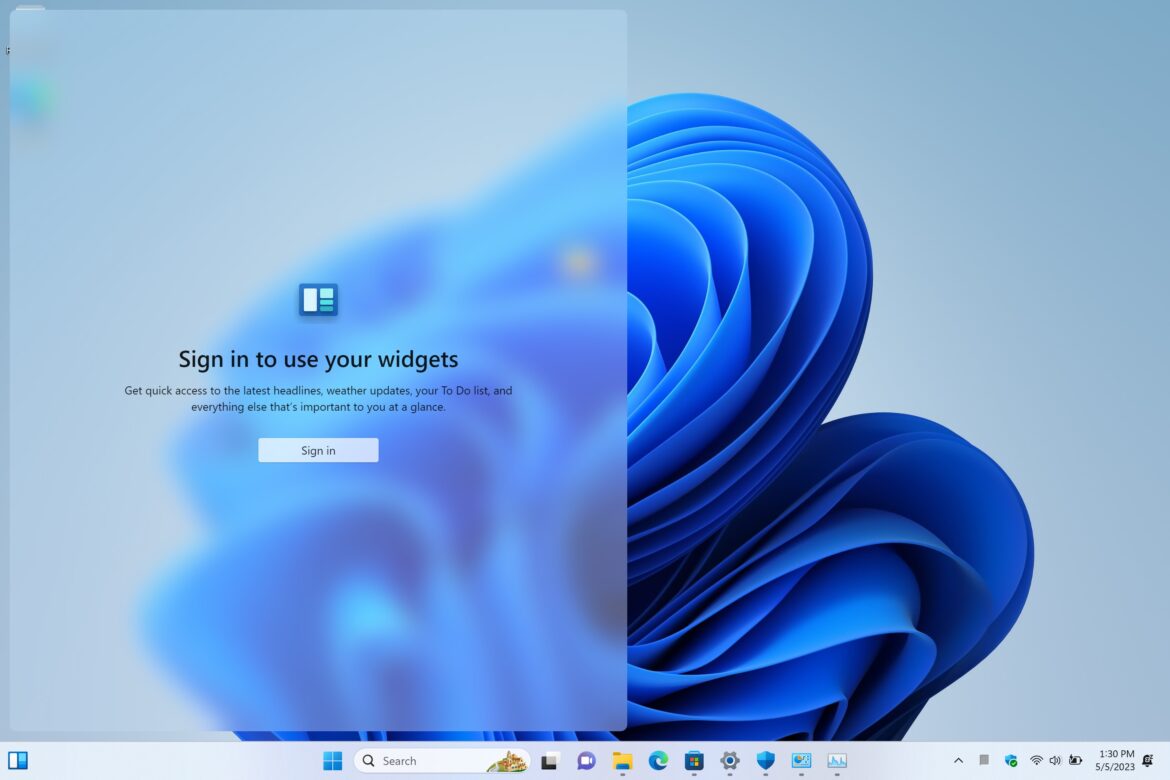 How to remove Widgets on Windows 11